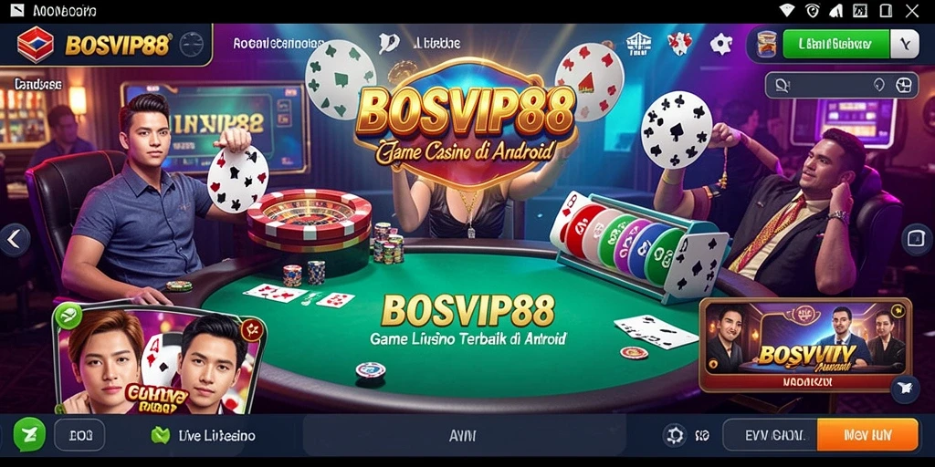 Tangkapan layar gameplay Live Casino BOSVIP88 yang menarik