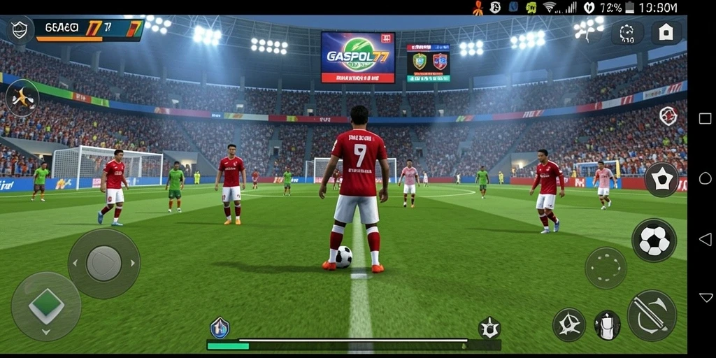 Gameplay seru di GASPOL77 dengan momen-momen pertandingan sepak bola yang mendebarkan.