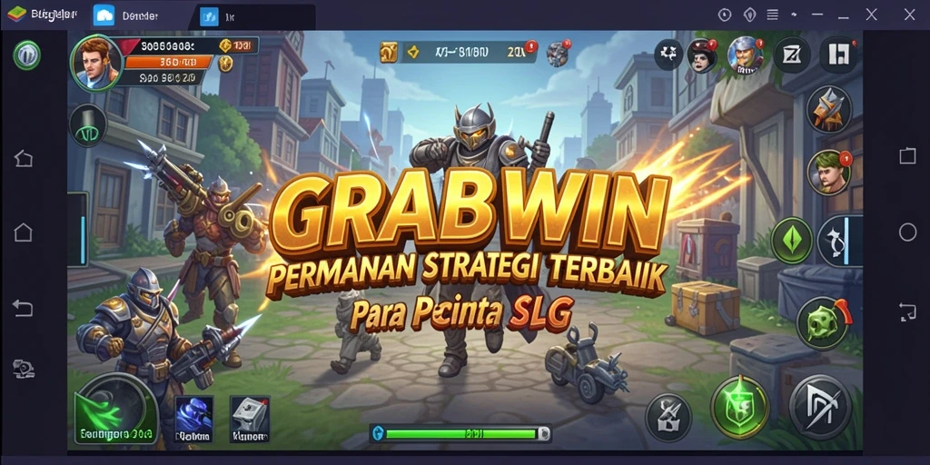 Tangkapan layar utama dari gameplay SLG yang menarik di GRABWIN.