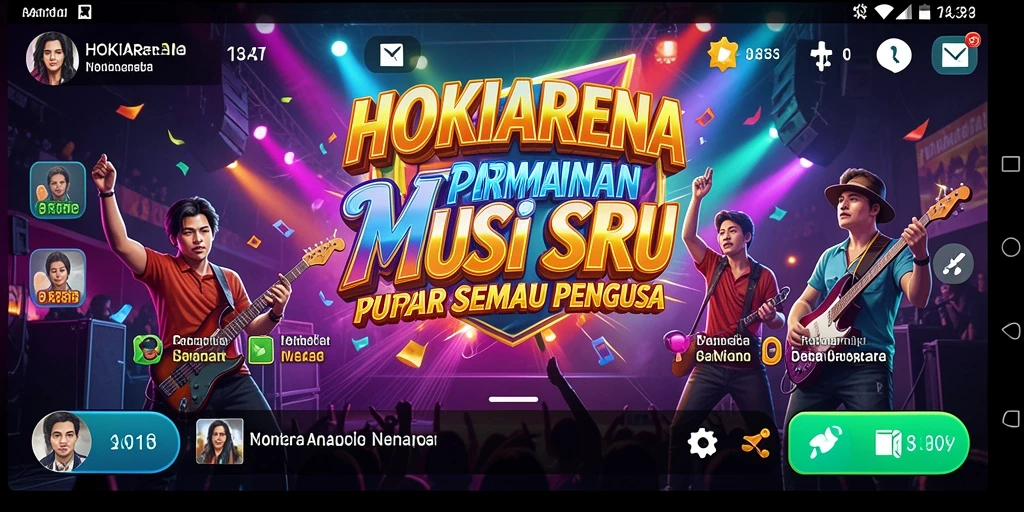 Tampilan gameplay HOKIARENA yang menarik dan penuh warna.