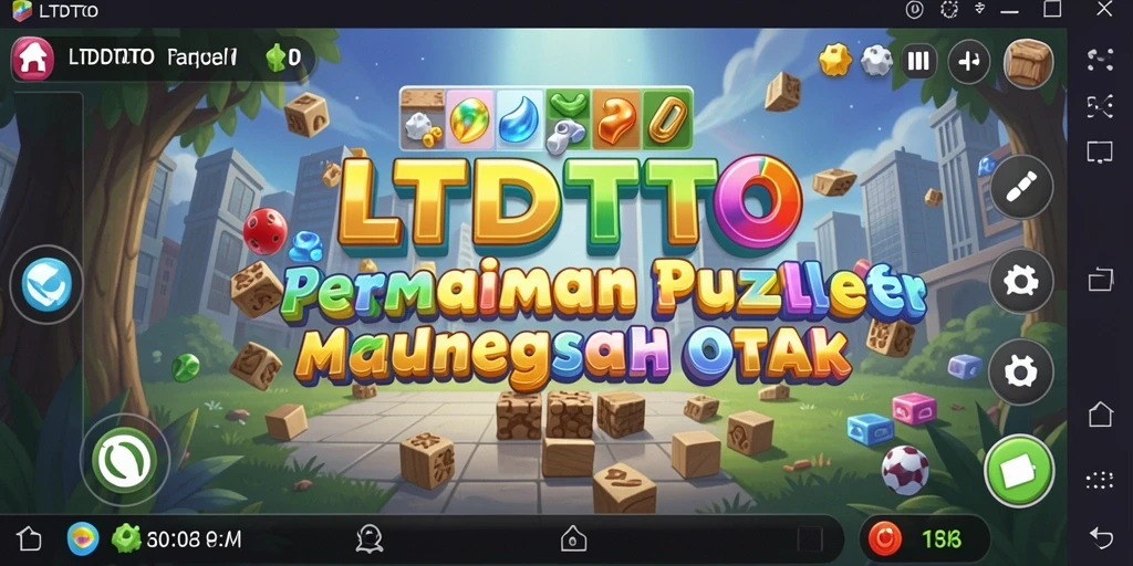Screenshot gameplay LTDTOTO yang menampilkan beragam tantangan puzzle.