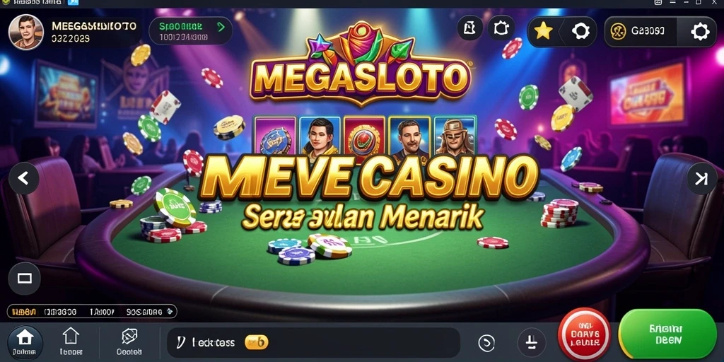 Tampilan gameplay seru dari MEGASLOTO yang memikat dan interaktif.