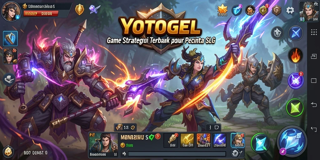 Screenshot permainan YOTOGEL menampilkan aksi strategi yang intens.