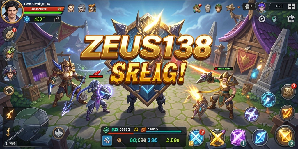 Tampilan menarik dari gameplay strategis dalam ZEUS138.