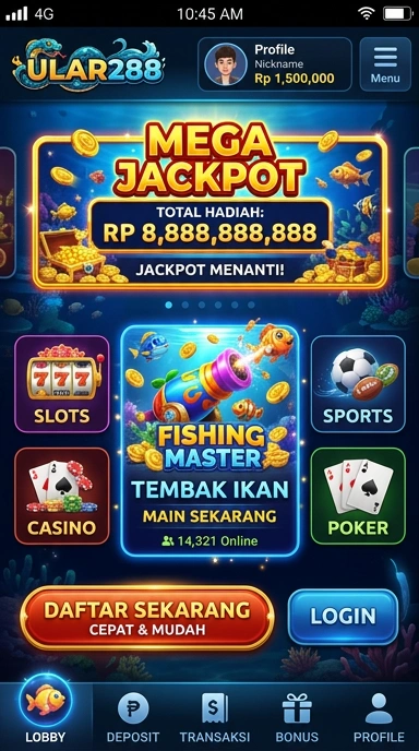 Proses pengunduhan aplikasi di ular288 yang cepat dan nyaman.